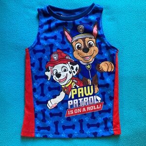 Paw Patrol is on a Roll muscle shirt